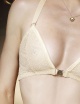 SS14 Almost Famous Crochet Lace Soft Cup Lace Bra (Vanilla)